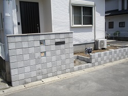 3.ブロック積み完成