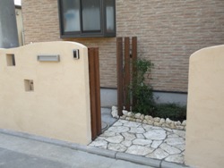 5.玄関ポーチ完成