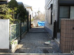 2.コンクリート下地完成