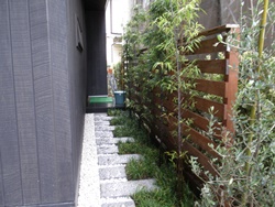 7.植栽後、完成