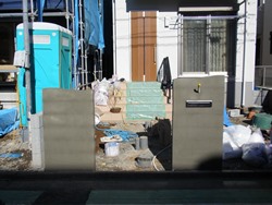 2.門柱下地