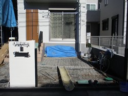 4.駐車場下地