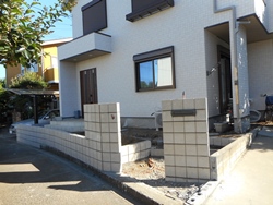4.ブロック積み完成