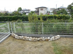 4.フェンス側