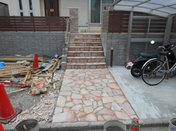 3.アプローチ完成

