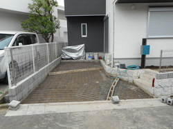 2.駐車場下地