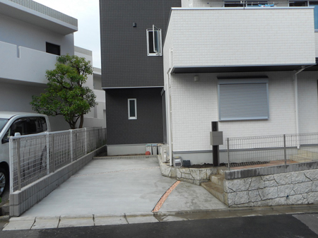 藤沢市I様邸外構工事