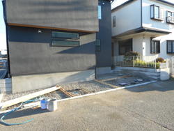 2.駐車場下地