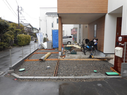 5.駐車場下地