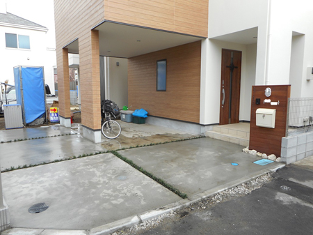 茅ヶ崎市W様邸外構工事
