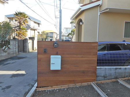2.門柱完成