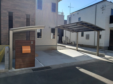7.カーポート完成