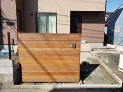 2.門柱完成