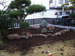 施工途中　画像