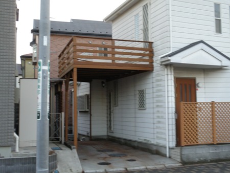 茅ケ崎市Ｋ様　ウッドデッキ