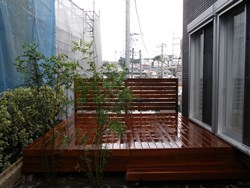 3.シマトネリコを植えて完成