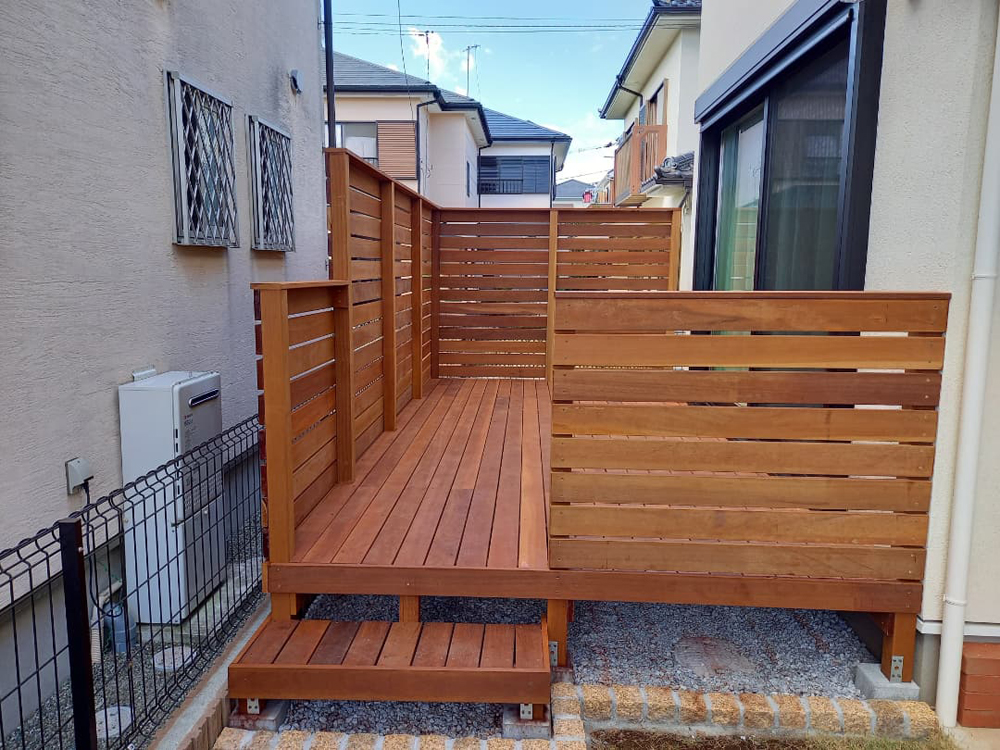 平塚市T様邸 ウッドデッキ工事